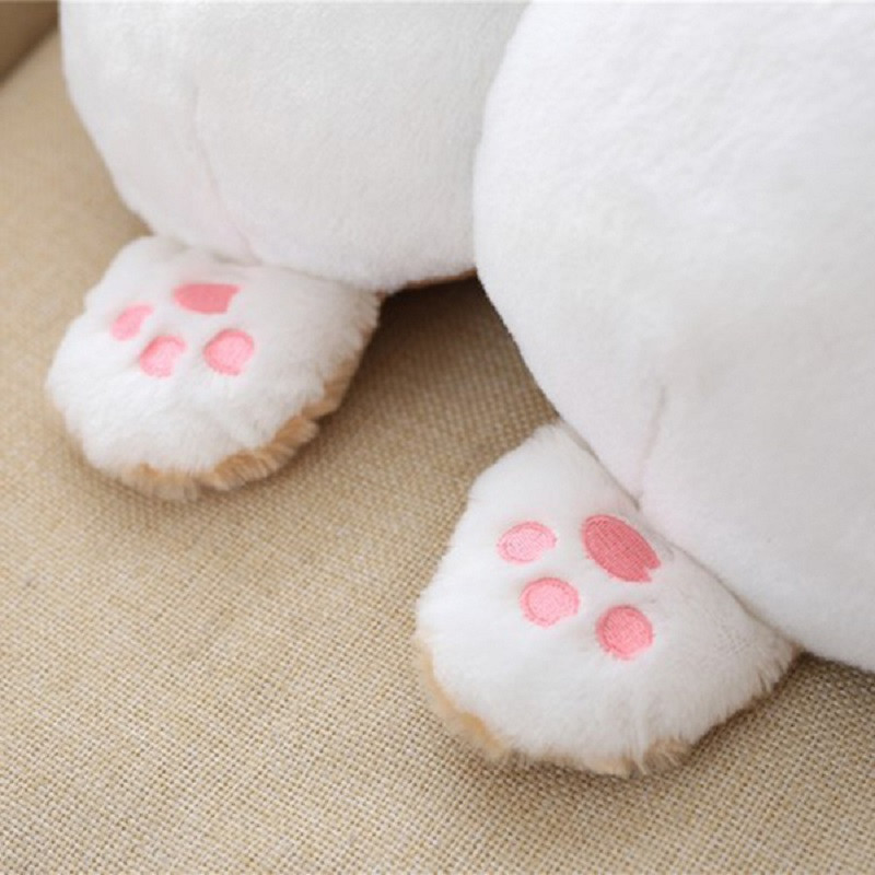 20x20cm Pernă universală pentru gât pentru mașină Scaun pentru tetieră Perne drăguțe moale în formă de fund Corgi