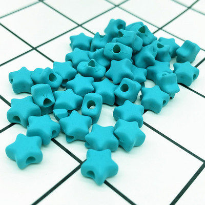 50 τμχ Αστέρες 9mm για Κοσμήματα Κατασκευή DIY Βραχιόλια Κολιέ Μενταγιόν Αξεσουάρ #ZZ04