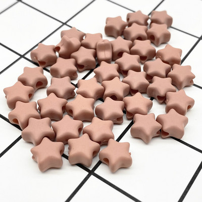 50 τμχ Αστέρες 9mm για Κοσμήματα Κατασκευή DIY Βραχιόλια Κολιέ Μενταγιόν Αξεσουάρ #ZZ04