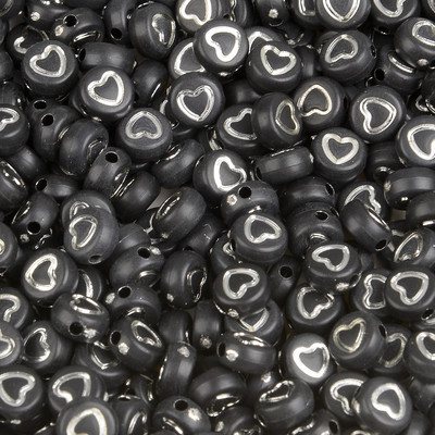 7x4mm 100 τμχ Αστείες ακρυλικές χάντρες Smiley Στρογγυλές χάντρες έκφρασης προσώπου για κοσμήματα που κατασκευάζουν DIY Αξεσουάρ κολιέ βραχιολιών