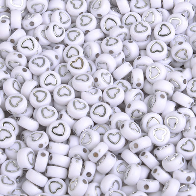 7x4mm 100 τμχ Αστείες ακρυλικές χάντρες Smiley Στρογγυλές χάντρες έκφρασης προσώπου για κοσμήματα που κατασκευάζουν DIY Αξεσουάρ κολιέ βραχιολιών