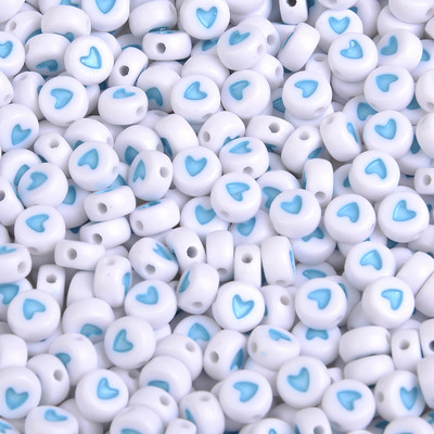 7x4mm 100 τμχ Αστείες ακρυλικές χάντρες Smiley Στρογγυλές χάντρες έκφρασης προσώπου για κοσμήματα που κατασκευάζουν DIY Αξεσουάρ κολιέ βραχιολιών