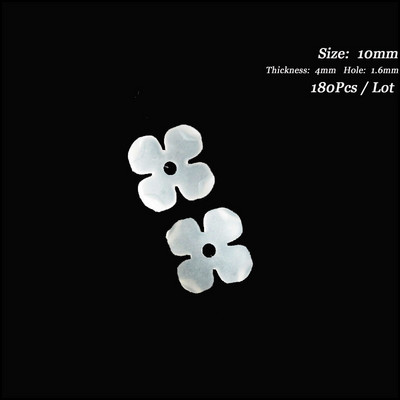 Mood Uued akrüülist võlusid jäätunud plastikust sarv lumehelves täht ristik Retro vahehelmed otsakatted valged