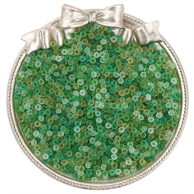 220 tk 3mm 8/O ühtse suurusega matt jäätunud läbipaistev klaasist seemnehelmed ehete valmistamiseks DIY käsitöö kõrvarõngas käevõru kaelakee