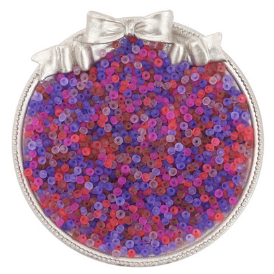 220 tk 3mm 8/O ühtse suurusega matt jäätunud läbipaistev klaasist seemnehelmed ehete valmistamiseks DIY käsitöö kõrvarõngas käevõru kaelakee