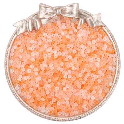 220 tk 3mm 8/O ühtse suurusega matt jäätunud läbipaistev klaasist seemnehelmed ehete valmistamiseks DIY käsitöö kõrvarõngas käevõru kaelakee