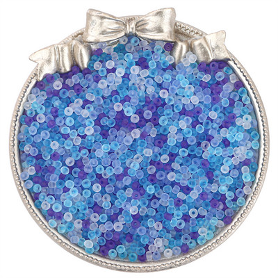 220 tk 3mm 8/O ühtse suurusega matt jäätunud läbipaistev klaasist seemnehelmed ehete valmistamiseks DIY käsitöö kõrvarõngas käevõru kaelakee