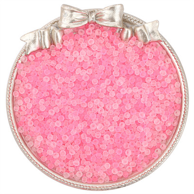 220 tk 3mm 8/O ühtse suurusega matt jäätunud läbipaistev klaasist seemnehelmed ehete valmistamiseks DIY käsitöö kõrvarõngas käevõru kaelakee