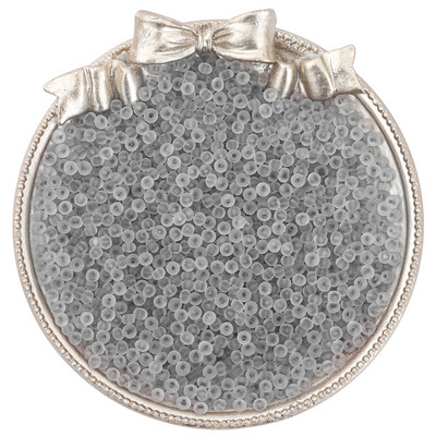 220 tk 3mm 8/O ühtse suurusega matt jäätunud läbipaistev klaasist seemnehelmed ehete valmistamiseks DIY käsitöö kõrvarõngas käevõru kaelakee