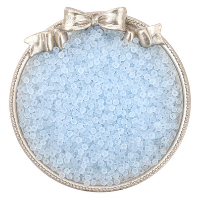 220 tk 3mm 8/O ühtse suurusega matt jäätunud läbipaistev klaasist seemnehelmed ehete valmistamiseks DIY käsitöö kõrvarõngas käevõru kaelakee