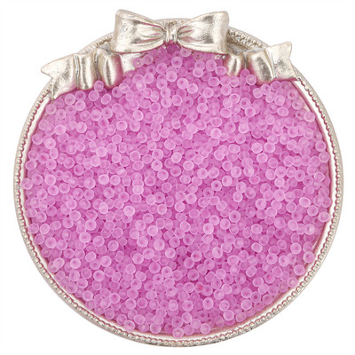 220 tk 3mm 8/O ühtse suurusega matt jäätunud läbipaistev klaasist seemnehelmed ehete valmistamiseks DIY käsitöö kõrvarõngas käevõru kaelakee