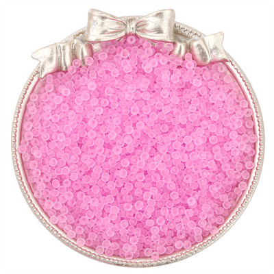 220 tk 3mm 8/O ühtse suurusega matt jäätunud läbipaistev klaasist seemnehelmed ehete valmistamiseks DIY käsitöö kõrvarõngas käevõru kaelakee