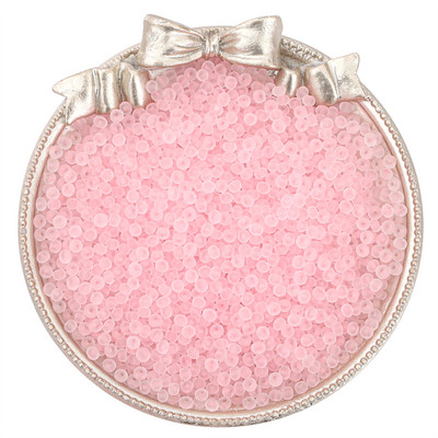 220 tk 3mm 8/O ühtse suurusega matt jäätunud läbipaistev klaasist seemnehelmed ehete valmistamiseks DIY käsitöö kõrvarõngas käevõru kaelakee