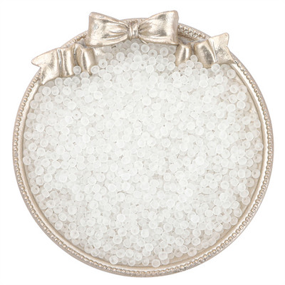 220 tk 3mm 8/O ühtse suurusega matt jäätunud läbipaistev klaasist seemnehelmed ehete valmistamiseks DIY käsitöö kõrvarõngas käevõru kaelakee