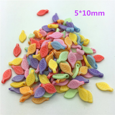50tk 5*10mm Leht Segavärvid Akrüül Perforatsioon Helmed DIY Ehted Kõrvarõngaste Kaelakee Käevõru Aksessuaarid #No-28