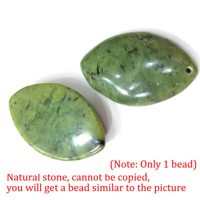 Természetes kő lila Zöld kék fekete Csíkos Achátok Gyöngyök Marquise Cabochons Kő medál 28x45mm Ékszerkészítéshez