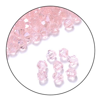 iYOE 2/3/4/6mm kristallvahehelmed Rhombus AB läbipaistvad helmed käevõru kaelakee valmistamiseks DIY näputöö käsitöö kodusisustus