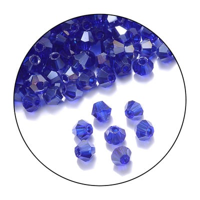 iYOE 2/3/4/6mm kristallvahehelmed Rhombus AB läbipaistvad helmed käevõru kaelakee valmistamiseks DIY näputöö käsitöö kodusisustus