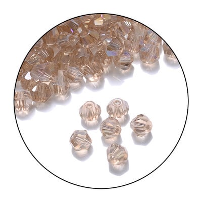 iYOE 2/3/4/6mm kristallvahehelmed Rhombus AB läbipaistvad helmed käevõru kaelakee valmistamiseks DIY näputöö käsitöö kodusisustus