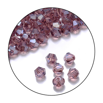 iYOE 2/3/4/6mm kristallvahehelmed Rhombus AB läbipaistvad helmed käevõru kaelakee valmistamiseks DIY näputöö käsitöö kodusisustus