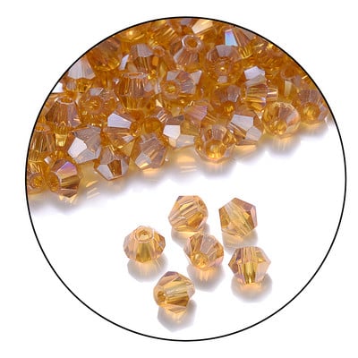 iYOE 2/3/4/6mm kristallvahehelmed Rhombus AB läbipaistvad helmed käevõru kaelakee valmistamiseks DIY näputöö käsitöö kodusisustus