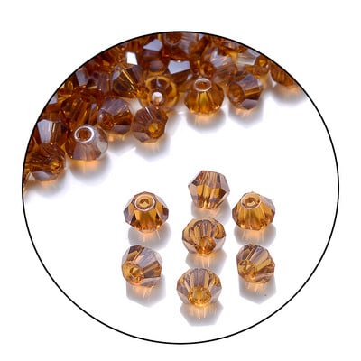 iYOE 2/3/4/6mm kristallvahehelmed Rhombus AB läbipaistvad helmed käevõru kaelakee valmistamiseks DIY näputöö käsitöö kodusisustus