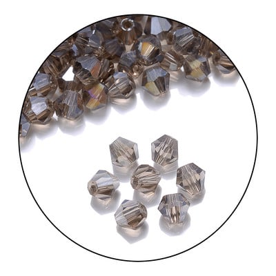 iYOE 2/3/4/6mm kristallvahehelmed Rhombus AB läbipaistvad helmed käevõru kaelakee valmistamiseks DIY näputöö käsitöö kodusisustus