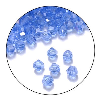iYOE 2/3/4/6mm kristallvahehelmed Rhombus AB läbipaistvad helmed käevõru kaelakee valmistamiseks DIY näputöö käsitöö kodusisustus