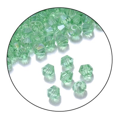 iYOE 2/3/4/6mm kristallvahehelmed Rhombus AB läbipaistvad helmed käevõru kaelakee valmistamiseks DIY näputöö käsitöö kodusisustus