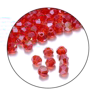 iYOE 2/3/4/6mm kristallvahehelmed Rhombus AB läbipaistvad helmed käevõru kaelakee valmistamiseks DIY näputöö käsitöö kodusisustus