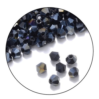 iYOE 2/3/4/6mm kristallvahehelmed Rhombus AB läbipaistvad helmed käevõru kaelakee valmistamiseks DIY näputöö käsitöö kodusisustus