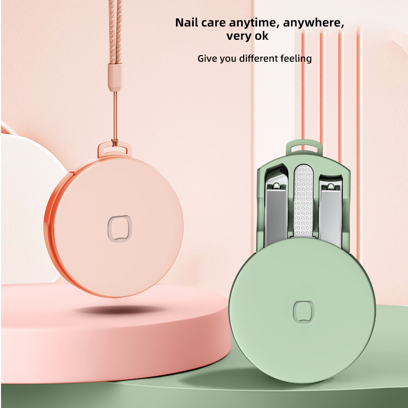 3 tk Mini küünekääride komplekt Professionaalsed küünekäärid roostevabast terasest maniküüri tööriistad Hoolduskomplekt Kaasaskantav küünte isiklik puhastus