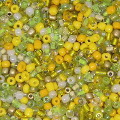 4mm 100tk Lillad mitmevärvilised Tšehhi klaasist seemnete vahehelmed Austria kristallist ümmargused helmed lastele ehete meisterdamise tarvik