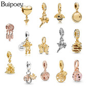 Buipoey 2tk Kuldne Lamp Hernehirmutis Kuninganna Mesilase Ripats Charm Fit Brands Käevõru Naistele Kaelakee Käevõru Käevõru Käevõru Kingitus