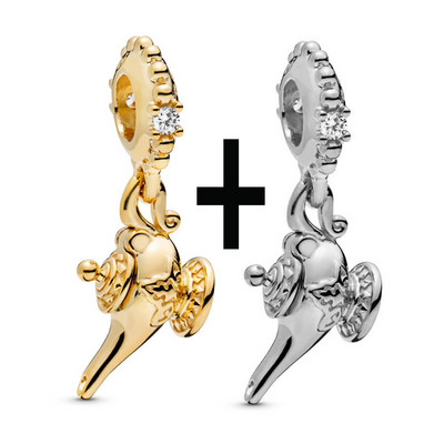 Buipoey 2tk Kuldne Lamp Hernehirmutis Kuninganna Mesilase Ripats Charm Fit Brands Käevõru Naistele Kaelakee Käevõru Käevõru Käevõru Kingitus