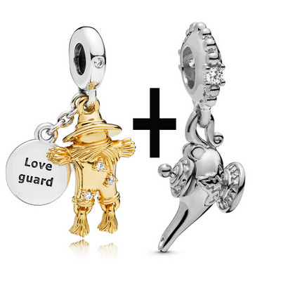 Buipoey 2tk Kuldne Lamp Hernehirmutis Kuninganna Mesilase Ripats Charm Fit Brands Käevõru Naistele Kaelakee Käevõru Käevõru Käevõru Kingitus