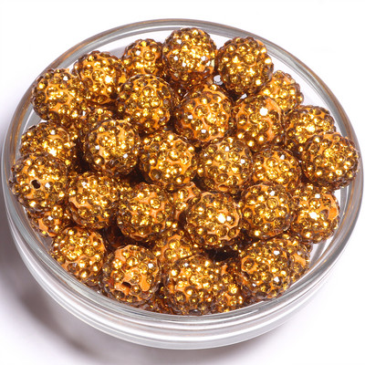 Χονδρική 6mm 8mm 10mm Στρογγυλή μόδα Κρυστάλλινες Χάντρες Καλοκαιρινές Χάντρες Diy Βραχιόλι Bohemia Γυναικεία κοσμήματα Αξεσουάρ κατασκευής