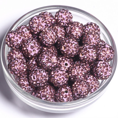 Χονδρική 6mm 8mm 10mm Στρογγυλή μόδα Κρυστάλλινες Χάντρες Καλοκαιρινές Χάντρες Diy Βραχιόλι Bohemia Γυναικεία κοσμήματα Αξεσουάρ κατασκευής