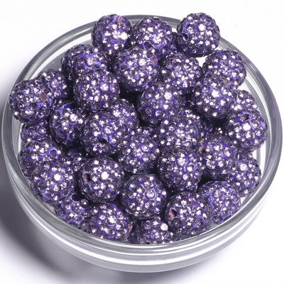 Χονδρική 6mm 8mm 10mm Στρογγυλή μόδα Κρυστάλλινες Χάντρες Καλοκαιρινές Χάντρες Diy Βραχιόλι Bohemia Γυναικεία κοσμήματα Αξεσουάρ κατασκευής