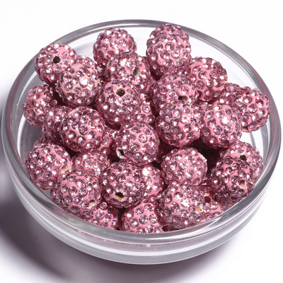 Χονδρική 6mm 8mm 10mm Στρογγυλή μόδα Κρυστάλλινες Χάντρες Καλοκαιρινές Χάντρες Diy Βραχιόλι Bohemia Γυναικεία κοσμήματα Αξεσουάρ κατασκευής