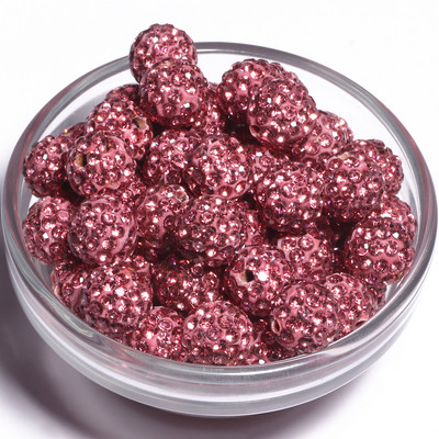 Χονδρική 6mm 8mm 10mm Στρογγυλή μόδα Κρυστάλλινες Χάντρες Καλοκαιρινές Χάντρες Diy Βραχιόλι Bohemia Γυναικεία κοσμήματα Αξεσουάρ κατασκευής