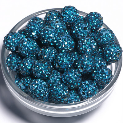 Χονδρική 6mm 8mm 10mm Στρογγυλή μόδα Κρυστάλλινες Χάντρες Καλοκαιρινές Χάντρες Diy Βραχιόλι Bohemia Γυναικεία κοσμήματα Αξεσουάρ κατασκευής