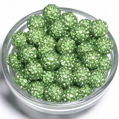 Χονδρική 6mm 8mm 10mm Στρογγυλή μόδα Κρυστάλλινες Χάντρες Καλοκαιρινές Χάντρες Diy Βραχιόλι Bohemia Γυναικεία κοσμήματα Αξεσουάρ κατασκευής