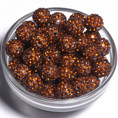 Χονδρική 6mm 8mm 10mm Στρογγυλή μόδα Κρυστάλλινες Χάντρες Καλοκαιρινές Χάντρες Diy Βραχιόλι Bohemia Γυναικεία κοσμήματα Αξεσουάρ κατασκευής