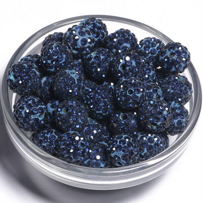 Χονδρική 6mm 8mm 10mm Στρογγυλή μόδα Κρυστάλλινες Χάντρες Καλοκαιρινές Χάντρες Diy Βραχιόλι Bohemia Γυναικεία κοσμήματα Αξεσουάρ κατασκευής