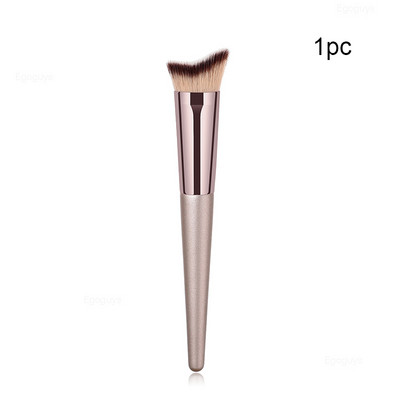 1db Champagne Gold Sminkecsetek Szemhéjpúder Blending Alapozó Púder Szemceruza Szempilla Ajakkefe Korrektor Kozmetikai Szépség Tippek