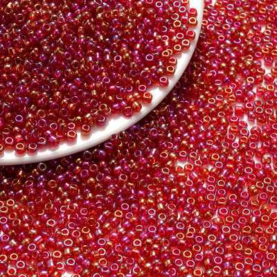 300-1500 τμχ 3 χιλιοστά Τσέχικα γυάλινες χάντρες για σπόρους Mix Red Round Spacer Beads For Jewelry Making Diy χειροποίητα αξεσουάρ κολιέ βραχιόλι