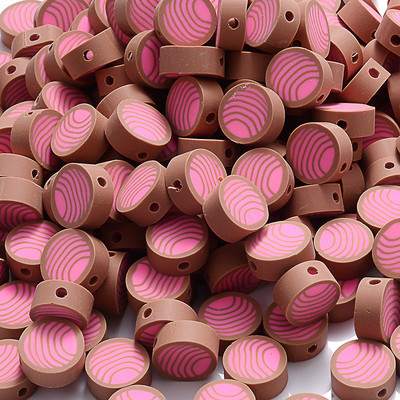 iYOE 30/50/100 tk Roheline tulnuka kujuga savihelmed Star Cross polümeerist savihelmed ehete valmistamiseks Käevõru kaelakee DIY ornament