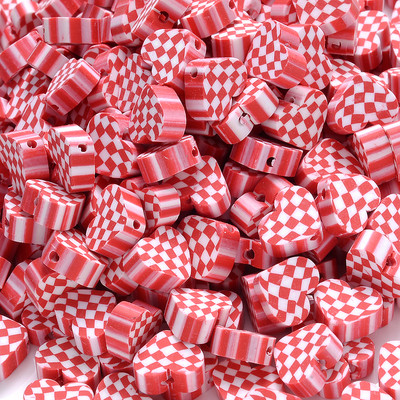 iYOE 30/50/100 tk Roheline tulnuka kujuga savihelmed Star Cross polümeerist savihelmed ehete valmistamiseks Käevõru kaelakee DIY ornament