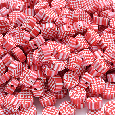 iYOE 30/50/100 tk Roheline tulnuka kujuga savihelmed Star Cross polümeerist savihelmed ehete valmistamiseks Käevõru kaelakee DIY ornament